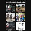 JTLB 1080P Bike Camera with Rear Light for Safe Cycling, Wide Angle, Loop Recording, Waterproof Bike Rear Camcorder, App View (32G) view 3