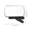 HOMSFOU Phone Camera Mirror Reflection Clip Lightweight Selfie Reflector for Food and Travel Photography Compatible with Various Smartphones Portable Design for Convenient Use view 2