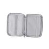 VILLCASE Digital Accessories Storage Bag Mini Single Layer Organizer for USB Cables Earphones and Power Banks Grey for Travel and Protection of Electronics view 2