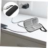 NUOBESTY Shockproof Earphone Bag Portable Data Cable Storage Case for Headphones Organizer for Electronic Accessories Durable Deform Resistant for Travel and Daily view 4