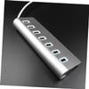 SHOWERORO 7-Port USB 3.0 Hub for PC and Laptops Compact Portable Data Hub High-Speed Data Transfer for USB Flash Drives and Other Devices view 4