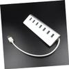 Uonlytech Portable Port USB Hub Compact Data Hub for PC and Devices Plug Play Design High Speed Data Transfer Up to for Laptops Flash Drives and More view 3