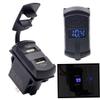 PRETYZOOM 24V Dual USB Power Socket with Voltmeter Car Motorcycle Charger for GPS Navigation and Mobile Devices Outlet view 4