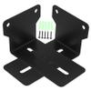 NUOBESTY 1Set Wall Speaker Mount Bracket for Bar Shaped Speakers Angle Holder for Home Entertainment Sleek Design Space Saving Compatible with Various Audio Devices view 1