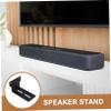 NUOBESTY 1Set Wall Speaker Mount Bracket for Bar Shaped Speakers Angle Holder for Home Entertainment Sleek Design Space Saving Compatible with Various Audio Devices view 4