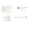CAXUSD USB to Video Adapter Converter Display for PC Laptop Supports Multi to Displays Silver Easy Setup for Projector HDTV view 4
