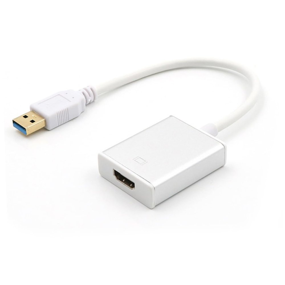 SHOWERORO USB to Adapter Converter for PC Laptop Projector Resolution Function for Xp USB Video Adapter for Monitor