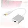 SHOWERORO USB to Adapter Converter for PC Laptop Projector Resolution Function for Xp USB Video Adapter for Monitor view 3