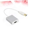 SHOWERORO USB to Adapter Converter for PC Laptop Projector Resolution Function for Xp USB Video Adapter for Monitor view 4