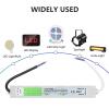 Lighting Transformer 90-250V AC to DC 12V 30W 2.5A LED Driver Adapter Aluminum Outdoor IP67 Waterproof Switching Power Supply view 4