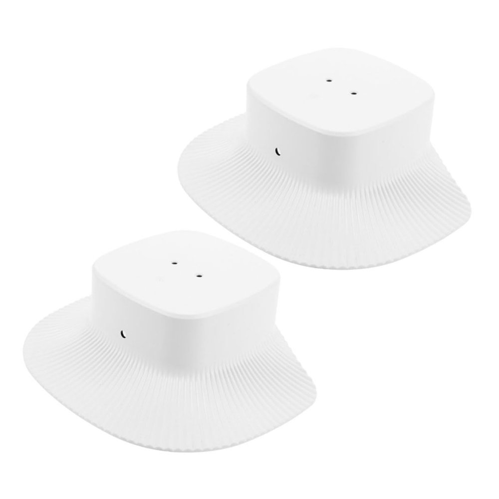 Balacoo 2pcs Outdoor Camera Protective Cover Weatherproof Shield for Security Cameras Lightweight Plastic Rain Cover Fit for Enhanced Image Quality and Durability