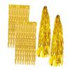 Healifty 4pcs Foil Fringe Curtain Backdrop for Holiday Party Decorations view 1