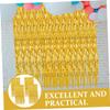 Healifty 4pcs Foil Fringe Curtain Backdrop for Holiday Party Decorations view 3