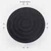 WiseZythum 20cm Plastic Rotating Stand 360 Degree Turntable for TVs Laptops Artwork Display view 4
