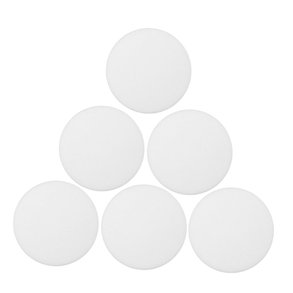 EXQUIMEUBLE 6Pcs Dazzle Ceiling Light Diffuser Disc Round Lampshade for Soft Even Illumination Homes Offices and Commercial Spaces