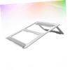 KALLORY Foldable Aluminum Laptop Stand Ergonomic Ventilated Holder for Desk Portable Cooling Stand Compatible and Laptops view 4