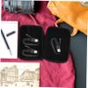 SHINEOFI 2Pcs Storage Pouch Multi Functional Digital Accessories Organizer Compact Travel Cable Bag for Ear Buds Power Banks and Cables Durable view 2