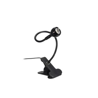 LIFKOME 3W USB Flexible Clip Lamp Eye Protection LED Light with Gooseneck for Bedside Table Home Lighting and Travel Black
