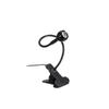 LIFKOME 3W USB Flexible Clip Lamp Eye Protection LED Light with Gooseneck for Bedside Table Home Lighting and Travel Black view 1