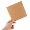 Tofficu 50Pcs Kraft Paper CD Envelopes CD DVD Storage Bags Tear Resistant Paper Sleeves for Disc Storage for Home Office School Use view 3