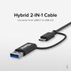 2.5G Ethernet & Thunderbolt 4 Hub Bundle: Plugable USB-C to 2.5Gbps LAN Adapter + Thunderbolt 4 Hub with 60W Charging | 3X TB4 Ports, USB4, 40Gbps, 4K/8K Display, macOS/Windows view 4