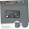 NUOBESTY Repair Mat for Electronics Static Silicone Work Table Durable and Flexible Design for Computer and Phone Repair view 2