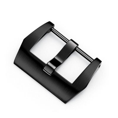 316L Stainless Steel Screw Watch Band Strap Clasp 18mm 20mm 22mm Black Silver Buckle Accessory Compatible with Casio Compatible with Huawei Watch Buckle
