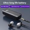 Wireless Bluetooth Audio Receiver,Portable Adapter,In-Ear Wireless Headphones with Noise Cancelling Microphone Headphone,Super Long Standby, Incoming Vibration for Wired Headphones,Car,Home Stereo etc view 2
