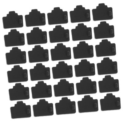 KALLORY 50Pcs Caps Ethernet Port Protector for Computer Router Laptop High Grade Plug Covers Lightweight Portable Network Plug Covers