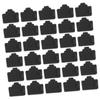 KALLORY 50Pcs Caps Ethernet Port Protector for Computer Router Laptop High Grade Plug Covers Lightweight Portable Network Plug Covers view 1