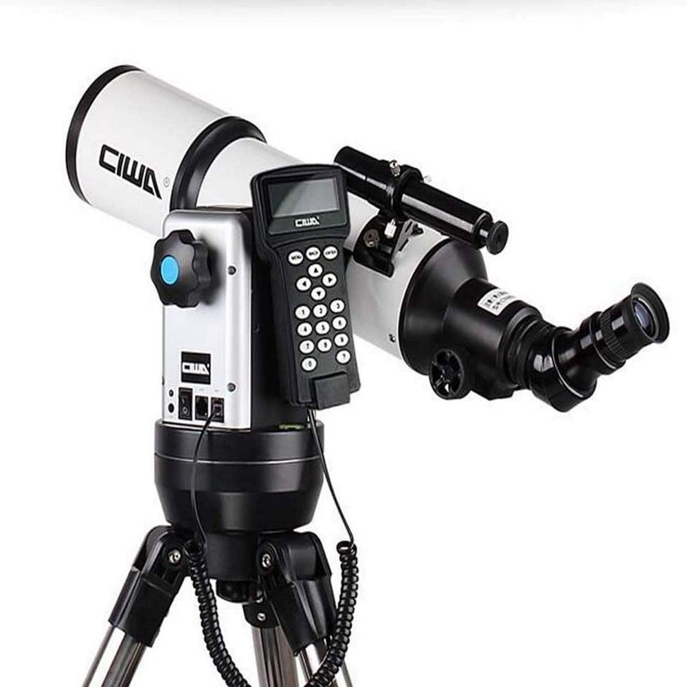 Astronomical Telescope, Reflective Monocular Automatic Star-Seeking HD Deep Space High-Magnitude Telescope Student Entry