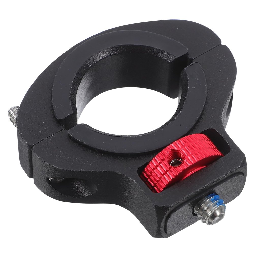 HOLIDYOYO Bike Handlebar Mount Clamp Cameras Lightweight Portable Bracket for Bars Secure Setup for Cycling Motorbike Adventures