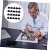 LIFKICH 50Pcs Ethernet Port Protector Caps High Grade Network Plug Stoppers for Routers Computers and Tvs Prevent Dust Debris Unused Ports view 4