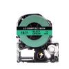 1pc 18mm Mixed Color Label Compatible with LW400 LW500 LW700 ST18KW SS18KW SC18RW SC18YW SC18BW SC18GW 1pcs(Black on Green) view 1