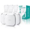 Wall Mount Holder for eero 7 Router Mesh Wi-Fi System  No Messy Wires, Space-Saving Outlet Wall Mount Holder for eero 7 Extender, Stand Bracket for eero 7 (White-3pc) view 1