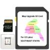Map SD Card for Fish Finders, Update Southeast States Lakes fit for Helix G3/G3N view 1