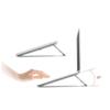 LALAFINA Foldable Laptop Cooling Stand Durable Aluminum Alloy Lightweight Portable Laptop Holder for Optimal Ventilation Non Slip Design for Steady Support Compatible with All view 4