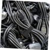 HOMSFOU 10Pcs Reusable Cord Organizer Straps Self Adhesive Cable Ties for Electrical Charging Cords Versatile Wire Holder for Neat Cable Management User Friendly Sticky Band Design view 4