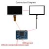 10.1 Inch 1024x600 Portable LCD Display Screen Kit with Capacitive Touch & Mini-HDMI Driver BoardDIY Monitor Panel for PC Extended Display,Secondary Screen,Orange Pi,Development Boards view 4