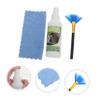 SHOWERORO 2sets Professional Record Cleaning Kit Cd Cleaner Clean Brush Turntable Brush Dust Remover for Cd Player Record view 2