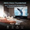 AWOL VISION ThunderBeat 4.1.2 All-Wireless Home Theater Sound System, Surround Sound System with Dual 120W Subwoofers and Upward Firing Speakers, Dolby Atmos DTS Support view 3