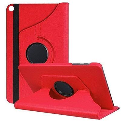 360 Rotating Case for Samsung Galaxy Tab A9 8.7 Plus S7 S8 S9 S10 FE 11 inch Tablet Cove for Tab A 10.1 T510 A8 S6 A7 10.4 Cases,red,for Tab A 8.0 T290 T295