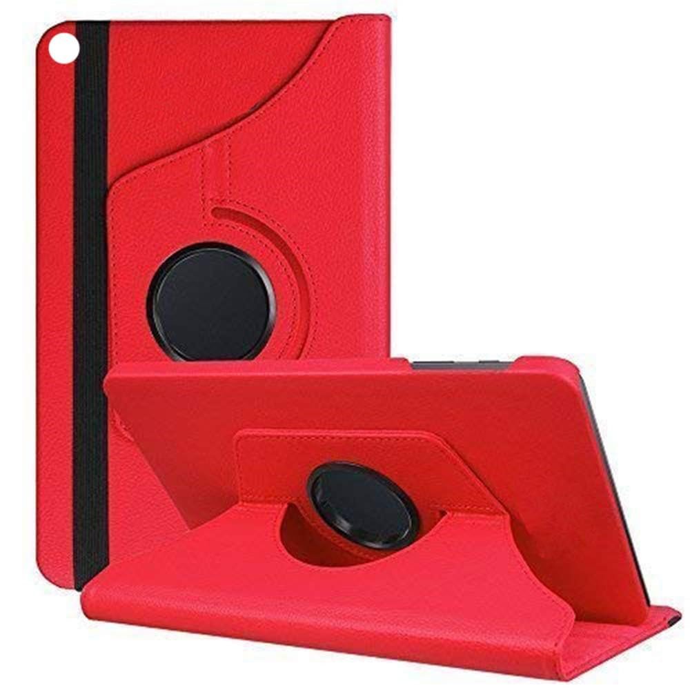 360 Rotating Case for Samsung Galaxy Tab A9 8.7 Plus S7 S8 S9 S10 FE 11 inch Tablet Cove for Tab A 10.1 T510 A8 S6 A7 10.4 Cases,red,for Tab A 8.0 T290 T295