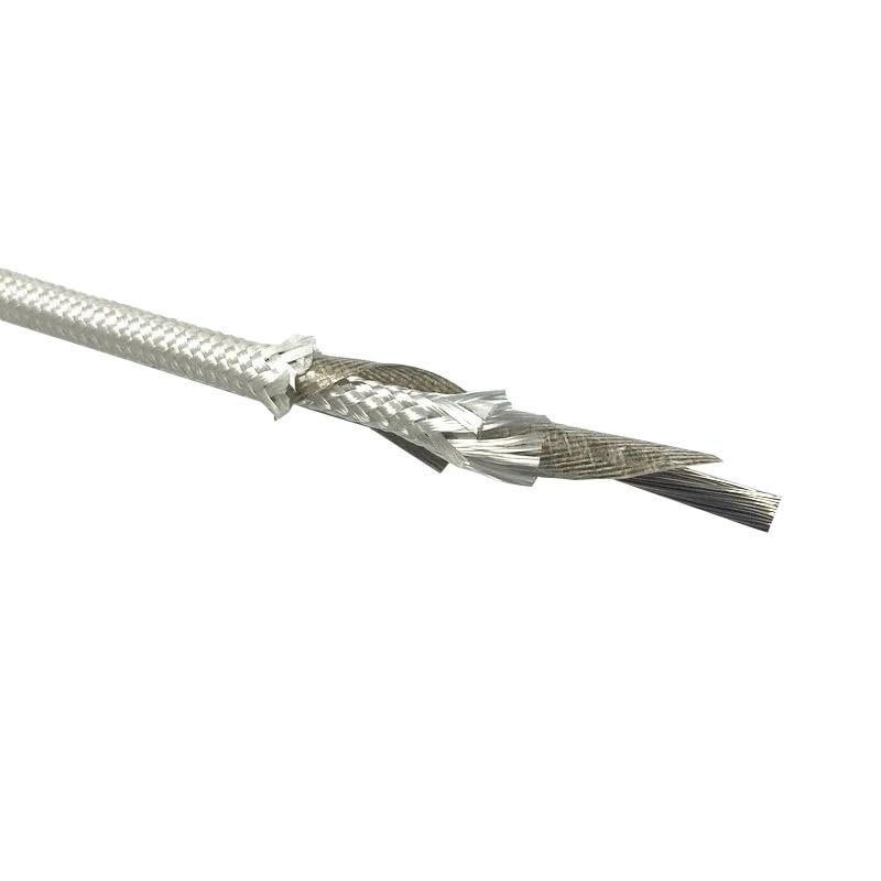 Nickel-Plated mica high Temperature Wire 20-9AWG high Temperature Resistant 600 Fireproof Wire(1m,6 AWG 16mm)