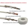 Nickel-Plated mica high Temperature Wire 20-9AWG high Temperature Resistant 600 Fireproof Wire(1m,6 AWG 16mm) view 3