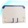 AKOOSY Folding Music Stand for Students Book Holder with Fixed Arms for Reading for Music Scores Tablets and Textbooks White view 3