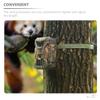 POPETPOP 2Pcs Outdoor Camera Strap Cam Buckle Multi-Function Bundling Belt for Hunting Portable Fixing Strap for Wildlife Photography Sturdy and Reusable view 2