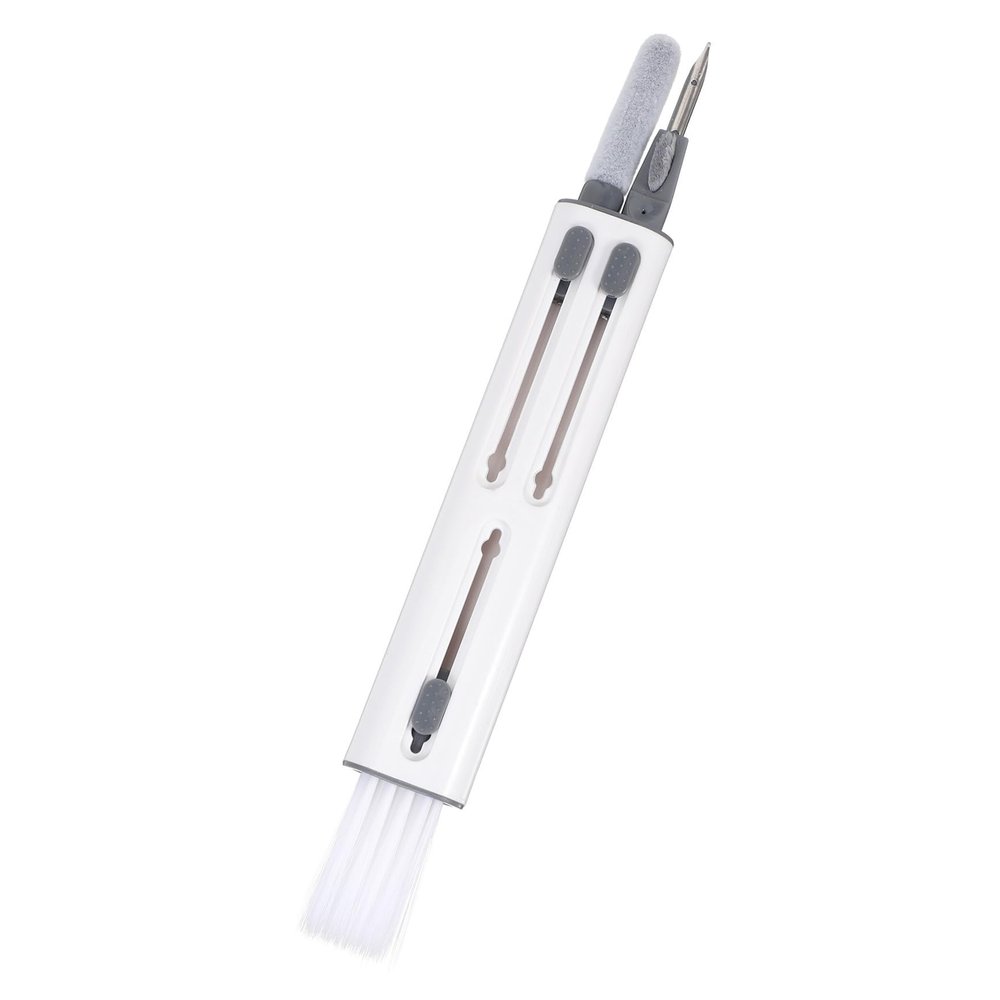 SHOWERORO 5-in-1 Earphone Cleaning Brush Kit Keycap Puller Electronics Cleaning Tool for Headsets Compatible Earbuds and Keyboards for Use