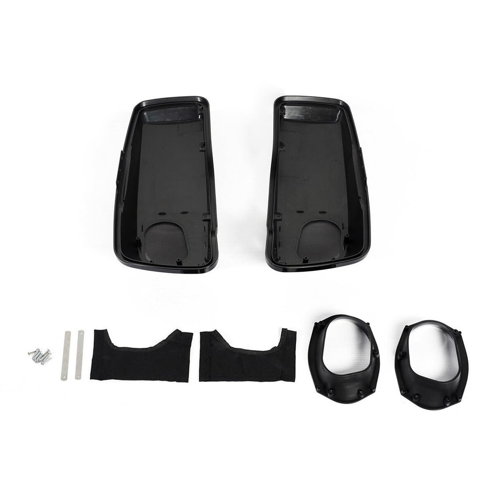 STLPRO Saddlebag Speaker Lids Cut Out 6x9'' Speakers Grill Compatible for Harley Touring CVO Road King Road Glide Street Glide Electra Glide 2014-2024