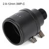 RiToEasysports Adjustable of 2.8-12 Mm Manual Zoom 3MP Lens for CCTV Safety Cameras with High Compatibility Ideal for Monitoring Material: Aluminum Alloy view 2